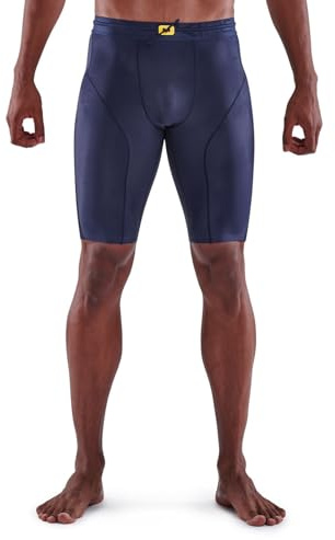 Skins Series-5 Half Tights Herren blau Größe XXL 2022 Laufsport Shorts