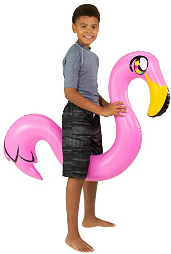 PoolCandy Aufblasbare Tier-Schwimmnudel Miami Flamingo
