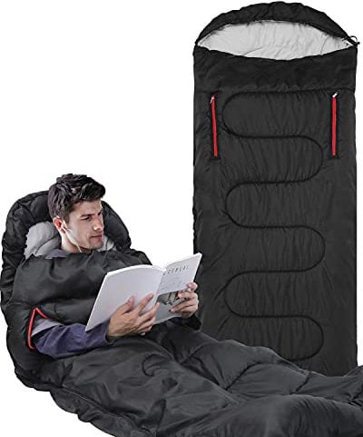 Schlafsack 3-4 Jahreszeiten Deckenschlafsäcke - 220 x 84 cm Wasserdichter Leichter Deckenschlafsack für Camping, Reisen und Outdoor-Aktivitäten -Ideal für Erwachsene 1.9KG
