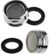 2 Stück Spüle-Wasserhahn-Adapter, Belüfterdüse für Küche, Badezimmer, Wasserhahn, Spart Wassersprudler (NPT männlich 22 mm)