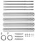 Grillersatzteile für Charbroil Performance 4 Brenner 463342119, 463342118, 463332718, 463347017, 463376419, 463335517,463377017, Char-Broil 463342117 19 Teile Char-Broil 463332718 Ersatzteile