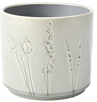 Burgon & Ball Blumentopf, grau, groß