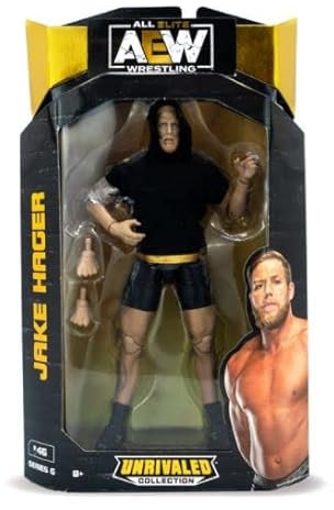 AEW Unmatched Unrivaled Luminaries Collection Wrestling Action Figure (Choose Wrestler) (Jake Hager)