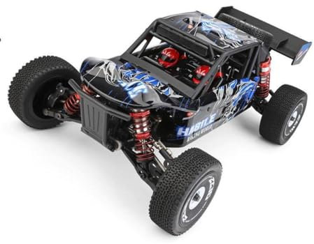 WLTOYS 124017 124019 V2 75KM/H 2.4G RC Car Brushless 4WD Electric High Speed Off-Road Drift Remote Control Toys for Children 124018 1B 2200mAh