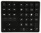 ASHATA Mini KeyDial 35 Keys Wireless Express Key Shortcut Keyboard for Graphics Drawing Video Photo Editing Controller, One Handed Drawing Keyboard for IOS, Tablet PC Laptop