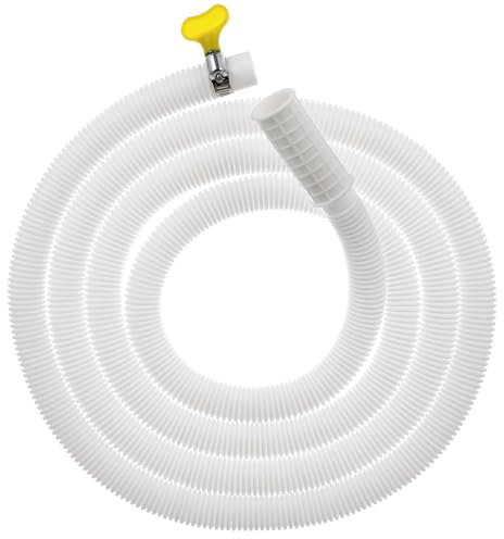 Operitacx 2m Universal ExtensióN De Manguera Tubo De DesagüE para Lavadora, Manguera De DesagüE para Aire Acondicionado Lavadora Desague