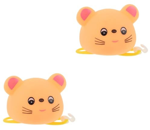 CLISPEED 2 Stücke Fahrrad Hupe Fahrradklingel Für Kinder Dreirad Für Kleinkind Mädchen Dreirad Elektrische Fahrradklingel Elektroroller Für Kinder Mountainbike Glocke Rosa Cartoon Horn