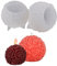 Niaciswe 3D Rosenkugel Kerzenform 2 Stück Rosenkuge Kerzen Formen Silikon Rosen 3D Blumen Kerzenform Rosen Blumen Kerzenform Silikon Blume Kerzengießformen DIY Blumen Kerzen Silikonform für Dekorative