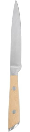 Couteau multi-usage Inox L 23.5 cm Avec manche en hêtre FSC 2 rivets