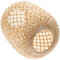 Housoutil Woven Bambus Lampenschirm, Handgewebter Lampenschirm Aus Bambus Für Café, Bar, Schlafzimmer Wohnzimmer Hotel