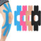 PreCut Kinesiotapes, 4 PCS Hautfreundlich Kinesiotapes Vorgeschnitten für Knie Kinesiologisches Physio Sport Tape, Wasserfestes und Elastisches Physio Tape für Knieschmerzen