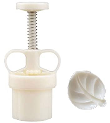 Sello de plástico en forma de hoja, molde festival, prensa de mano, cortador de pastelería, decoración de gadgets