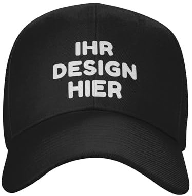 Tingwei personalisiert Cap personalisierte Basecap personalisierte Baseballkappe personalisiertes Cap mit Foto/Logo/Text Cap selbst gestalten,personalisiert Klassische Trucker-Kappe für Männer Frauen