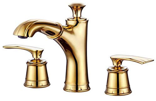 Lavandino del Bagno 3 Fori d Pull Ottone Freddo Bagno s