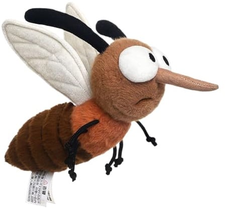shpuuyy Fliege Stofftier Insekten Spielzeug, Sanftes Niedliches Cartoon Kuscheltier, Als Wurfkissen Dekokissen Für Kinder Jugendliche Frauen Männer Freunde Söhne Töchter