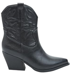 BATA Stivaletto western da donna con tacco elegante e comodo