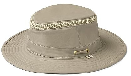 Tilley Men's Airflo Organic Sun Hat, KHAKI OLIVE, 7 8 UK