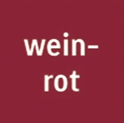 Heyda 204711229 Tonpapier (50x70 cm, 130 g/qm, 25 Bögen Pack) weinrot