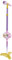 Reig Disney Princess Microphone Stand avec Connexion MP3, Cute, Fun, Kid-Friendly, Lumière LED et Compatible avec les Haut-Parleurs, Noir et Blanc