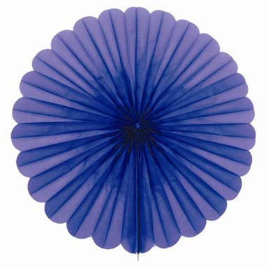 Creativery 1 Papierfächer 20cm (lila/Purpur 465) / Deko Papier Fächer Rosetten Blumen Raumdeko Papierrosetten Hängedeko
