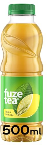 Fuze Tea, Bevanda Rinfrescante Analcolica di Té al Gusto Limone e Citronella, con Zuccheri ed Edulcorante - 1 Bottiglia da 400 ml