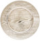 Atmosphera - Assiette de présentation colorama de noël d33cm Or Motif Bois