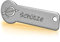 Einkaufswagenlöser ® Code24 Sternzeichen Schütze/Schlüsselanhänger Einkaufschip mit Schlüsselfundservice/Abziehbarer Einkaufswagenchip Metall, Chip Einkaufswagen, Key Finder / 2 Jahre Fundservice