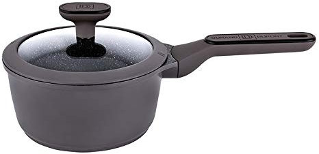 Casserole 18 Cm En Fonte D'aluminium Avec Couvercle Sycamore Cas18tfi De Kitchencook