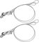EXCEART 2 Piezas Gancho Alambre Para Colgar Cuadros Perchas De Marco De Alambre Perchas De Riel De Imagen Abrazadera De Cuerda De Acero Cable Led Cable De Alambre Planchar Cable Eléctrico