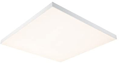 Paulmann 79906 LED Panel Velora Rainbow eckig incl. 1x31 W dimmbar dynamicRGBW Farbsteuerung Weiß Metall Deckenleuchte 3000 K