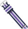 Stevenurr 12mm 14mm 16mm 18mm Uhrenarmband Nylonstreifen gewebtes Armband Wasserdichte Uhrenarmbänder Uhrenzubehör, 14mm
