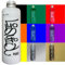 KLAMOTTEN STORE Nachfüllfarbe Rot, Refill Paint 200ml Flasche -Lackfarbe auf Alkoholbasis - hochglänzend