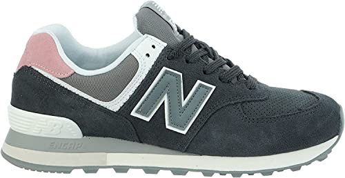 NEW BALANCE 574 Black/Pink Men, UK 9