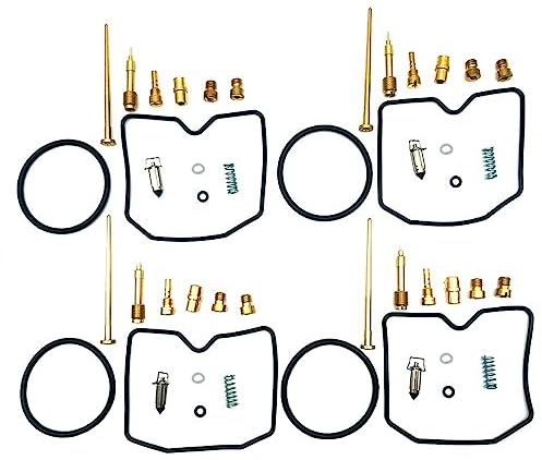 Riloer Kit de réparation pour carburateur, numéro de pièce 18-2639, compatible avec Suzuki Bandit GSF600S GSF 600 S 1996-2003, lot de 4