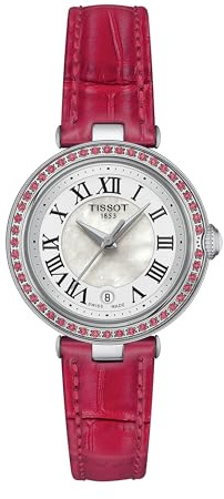 Tissot Damen Analog Quarz Armbanduhr Bellissima
