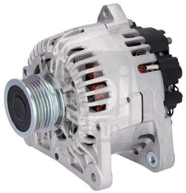 FEBI BILSTEIN Lichtmaschine 110A Generator LiMa 12V Alternator mit Riemenscheibe für RENAULT CLIO II (BB0/1/2, CB0/1/2) SCÉNIC II (JM0/1) KANGOO (KC0/1) MEGANE II Coupé-Cabriolet (EM0/1) Duster (HS)