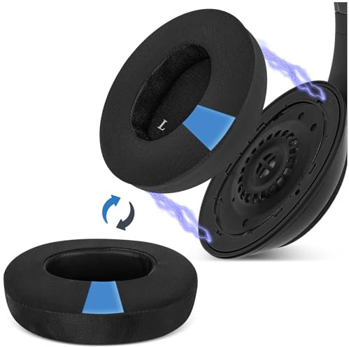 Geekria SNAP Kit di ricambio cuscinetti per cuffie Beats Studio 3 Wireless, Studio 2, cuscinetti magnetici Easy-Switch, coperture per padiglioni (gel rinfrescante)