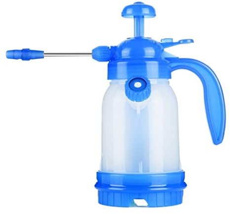 Regadera Plantas Flores Herramientas De Jardinería Regadera De Alta Presión Presión De Aire Botellas De Spray Pequeñas Macetas De Spray De Presión for Interiores Regadera De Interior(Blue,1.8L)