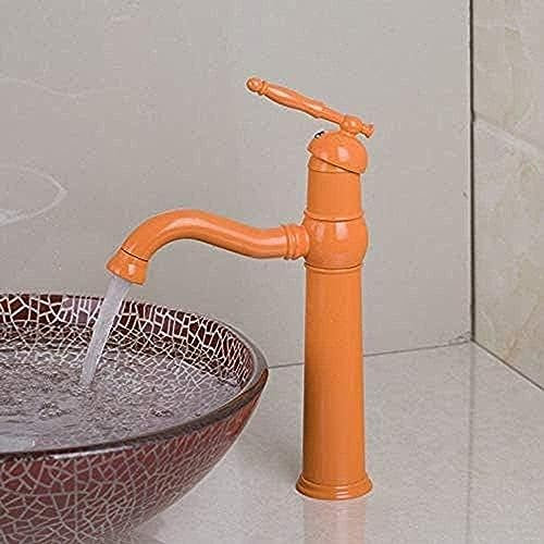 Robinet de salle de bain moderne chromé avec mélangeur de peinture pour lavabo Design élégant et matériau pour une utilisation durable
