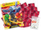 Bundle mit Lego Ninjago Serie 10 BLUTMOND (2025) Trading Cards - 1 Leere Sammelmappe + 50 Verschiedene, zufällige Karten + Exklusive Collect-it Hüllen
