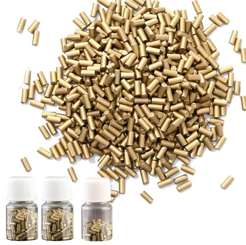 Feuerstein Clipper,500 Stück Feuerstein Feuerzeug,Universal Ersatz Flint,Starker Funke,für Zippo,Clipper,Imco,Benzin Feuerzeug Zubehör Set für Den Meisten Feuerzeugen (Gold)