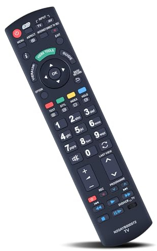MOVHEIYL N2QAYB000572 Ersatz fernbedienung für Panasonic Viera 3D TV TX-L47ETX54 TX-LR32DT30 TX-LR37DT30 TX-L32DT30Y TX-L32DT35E TX-L32ETS51 TX-L32ETX54 TX-L37DT30B TX-L37DT35E TX-L37ETF52 TX-L37ETN53