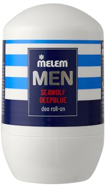 Melem Deo Roll-On Seawolf Deep Blue mit maritim-maskulinem Duft