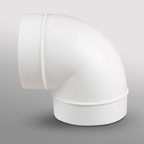 Blauberg UK 6 150mm 90 Degree Bend for Ventilation, Extractor Inline Fans Ducting