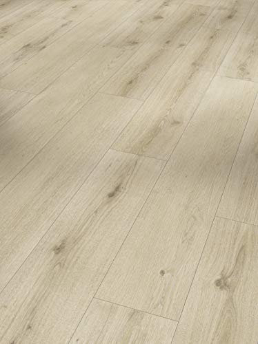 Parador Designboden Modular ONE Eiche Urban hell gekälkt Holzstruktur Landhausdiele 4-seitige Fase