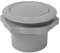 Luftgitter, Riloer Universal 60 mm 2,35 Zoll runder A/C-Luftauslass für Wohnmobil, Bus, Boot, Yacht, Auto-Luftauslass
