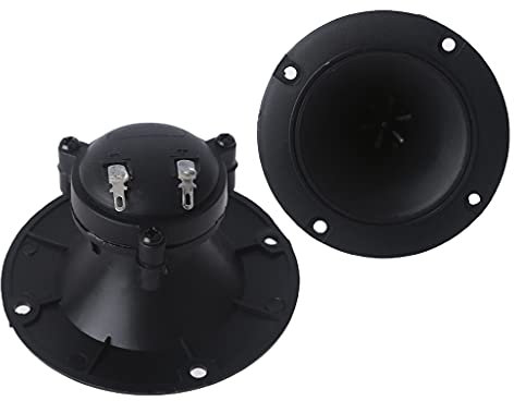 Max-Tonsen 1 Paio 96mm Altoparlanti Audio Tweeter Piezo Treble Altoparlante piezoelettrico Portatile 3 Pollici Diametro 9mm Tromba Ad Alta Potenza