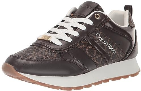 Calvin Klein Carlla Sneaker für Damen, Braun Multi 211, 38 EU