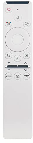 VINABTY BN59-01330U Ersatz Sprachfernbedienung Kompatibel mit Samsung Sero QLED TV LS05T BN59-01330U GQ43LS05TAUXZG QE43LS05TAU QE43LS05TCU GQ43LS05TCUXZG QE43LS05TAS QE43LS05TAUXXC