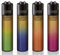 Clipper Micro Feuerzeuge Verschidenen Modelle Inkl. Gratis Crystal Balls (Micro Gold Gradient)